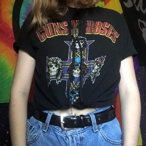 guns n roses graphic tee